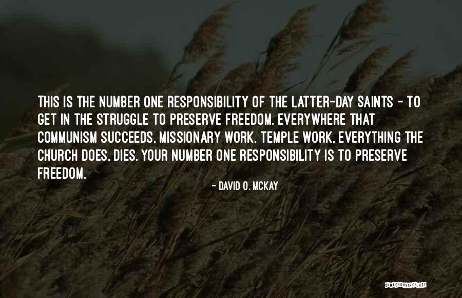 David O. McKay Quotes 1551022