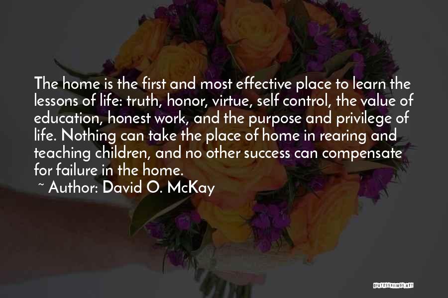 David O. McKay Quotes 854836