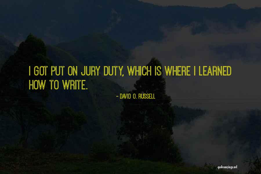 David O. Russell Quotes 1754370 David O. Russell Quotes 1754370