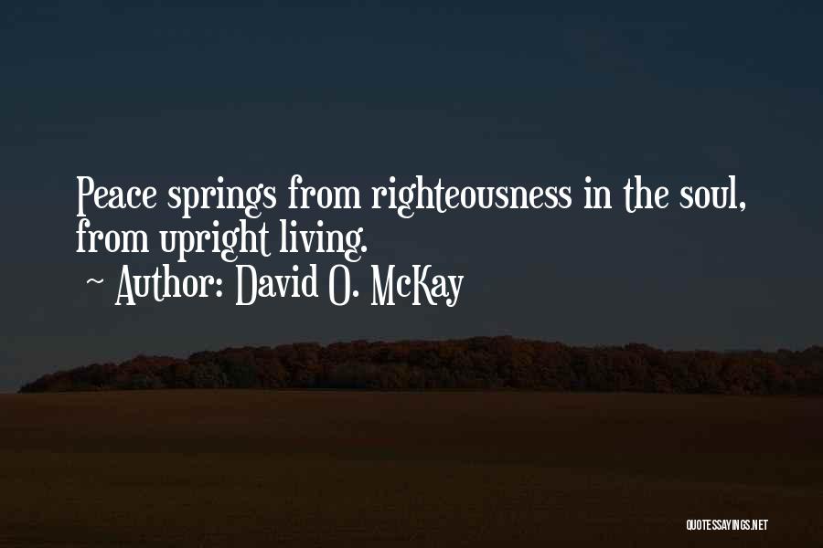 David O'doherty Quotes By David O. McKay