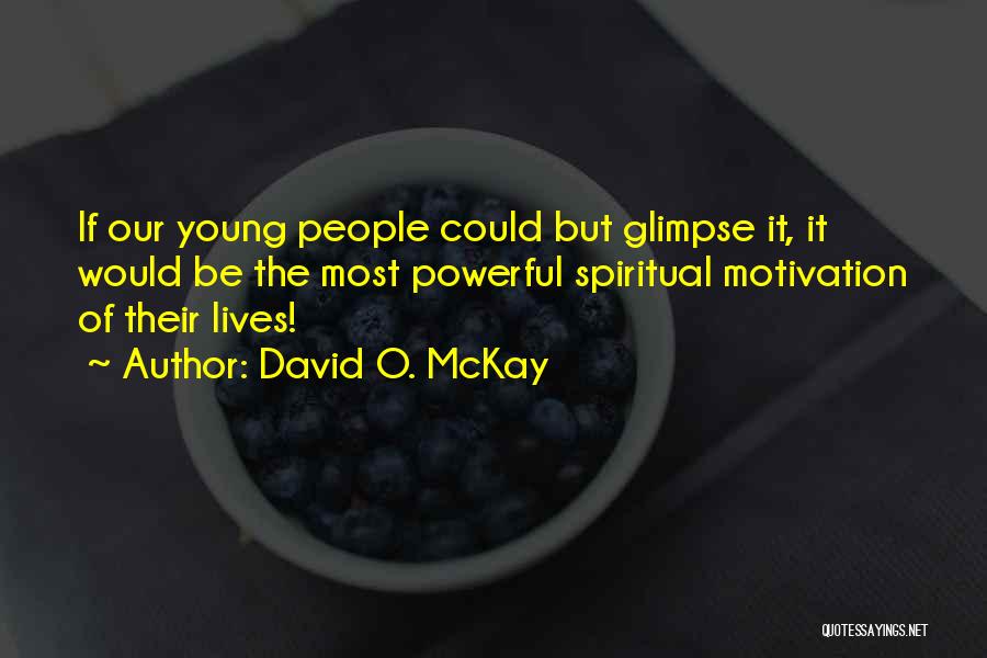 David O'doherty Quotes By David O. McKay