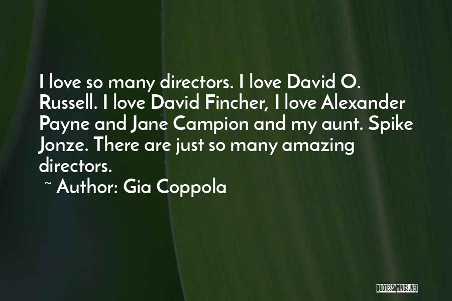 David O'doherty Quotes By Gia Coppola