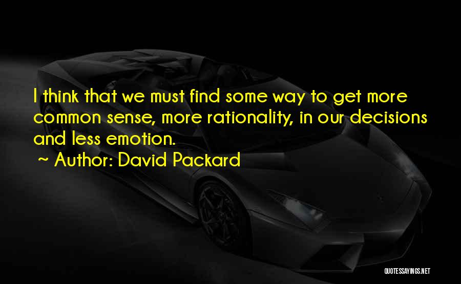 David Packard Quotes 425139