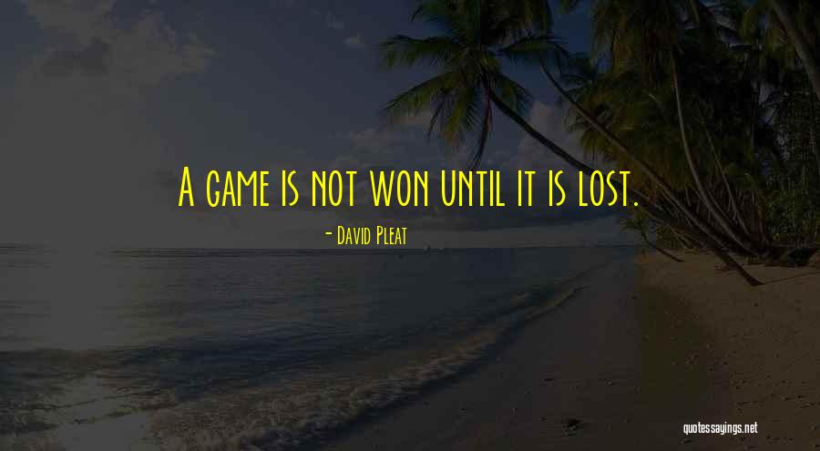 David Pleat Quotes 1878017 David Pleat Quotes 1878017
