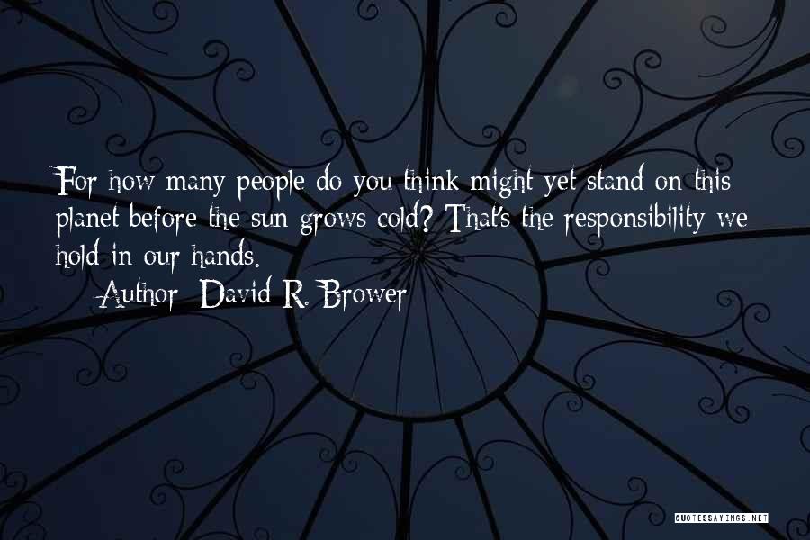 David R. Brower Quotes 1349479