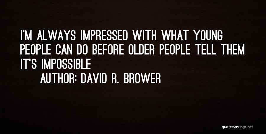 David R. Brower Quotes 1453371