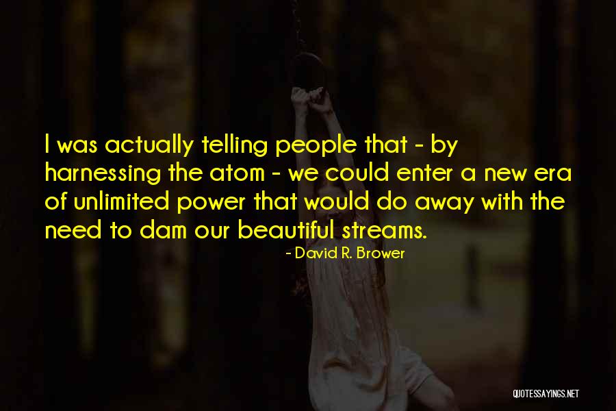 David R. Brower Quotes 920568