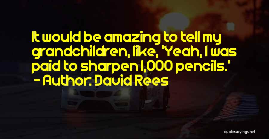 David Rees Quotes 1387052