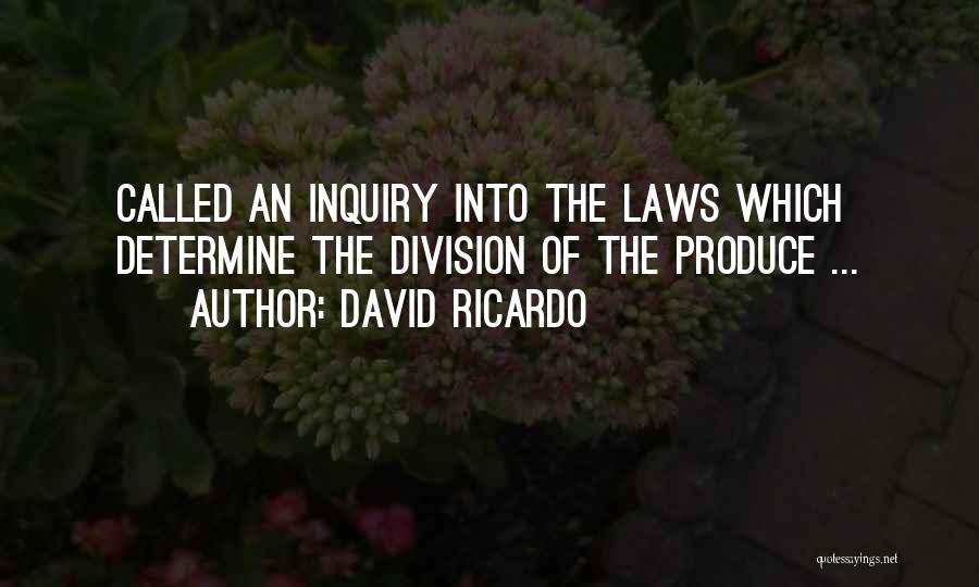 David Ricardo Quotes 991050