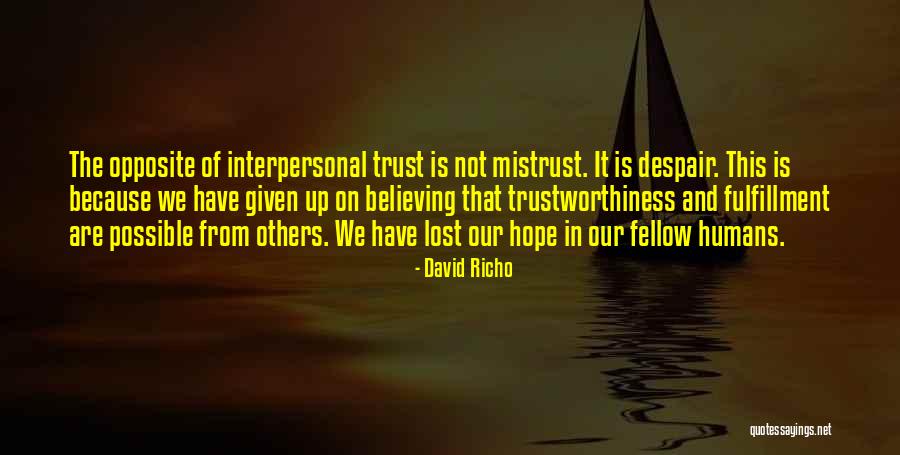 David Richo Quotes 346803 David Richo Quotes 346803