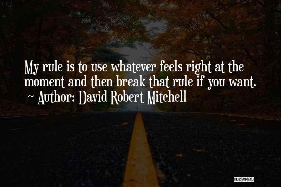 David Robert Mitchell Quotes 967956