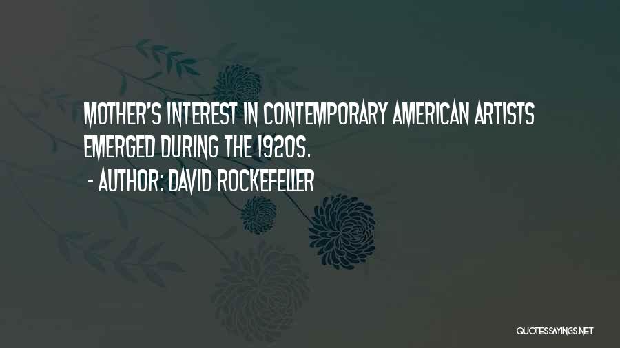 David Rockefeller Quotes 541096