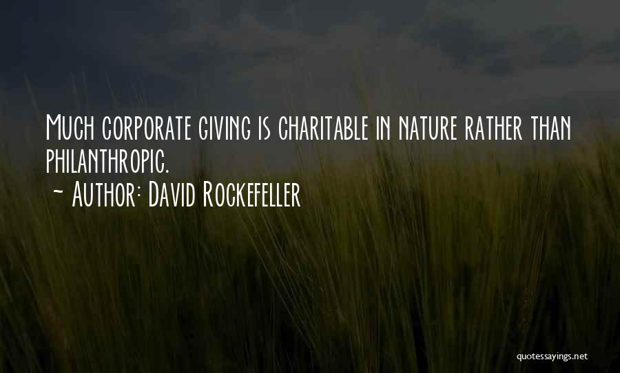 David Rockefeller Quotes 928942