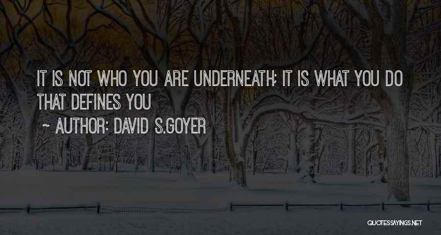 David S.Goyer Quotes 1202316