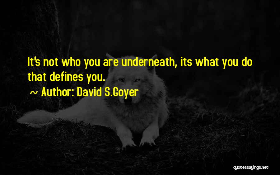 David S.Goyer Quotes 887417