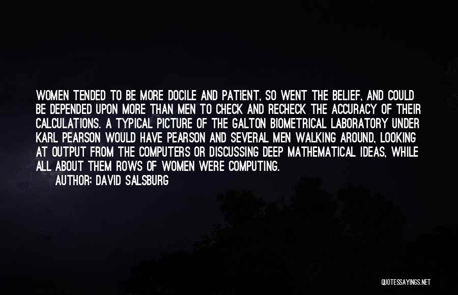 David Salsburg Quotes 2100505