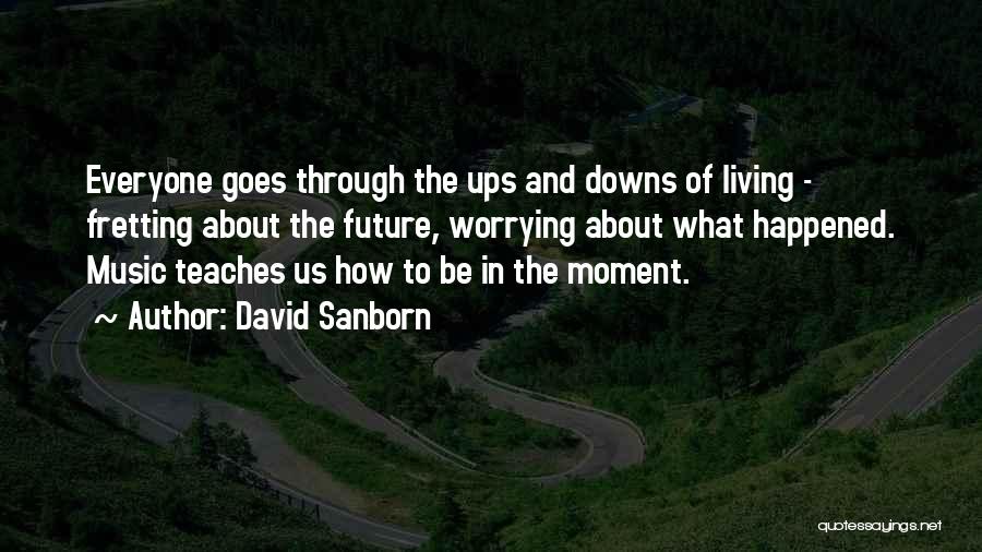 David Sanborn Quotes 1379266