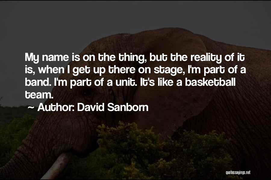 David Sanborn Quotes 895544