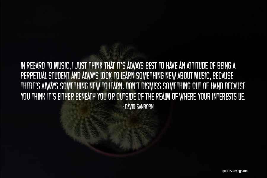 David Sanborn Quotes 972290