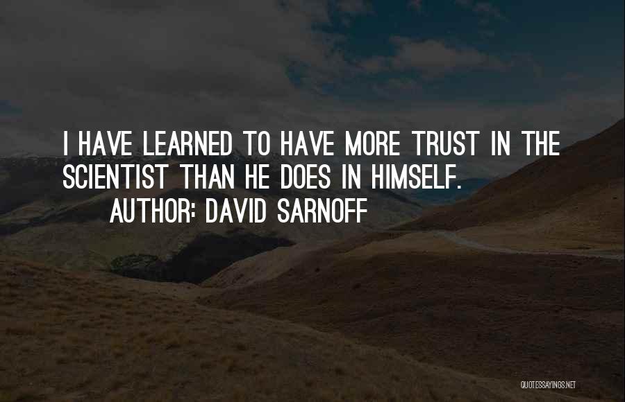 David Sarnoff Quotes 1722987