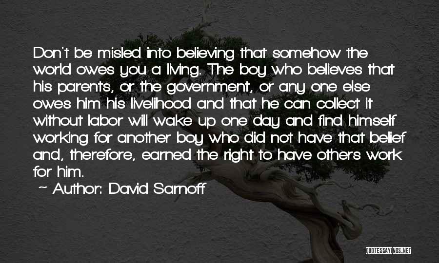 David Sarnoff Quotes 413513