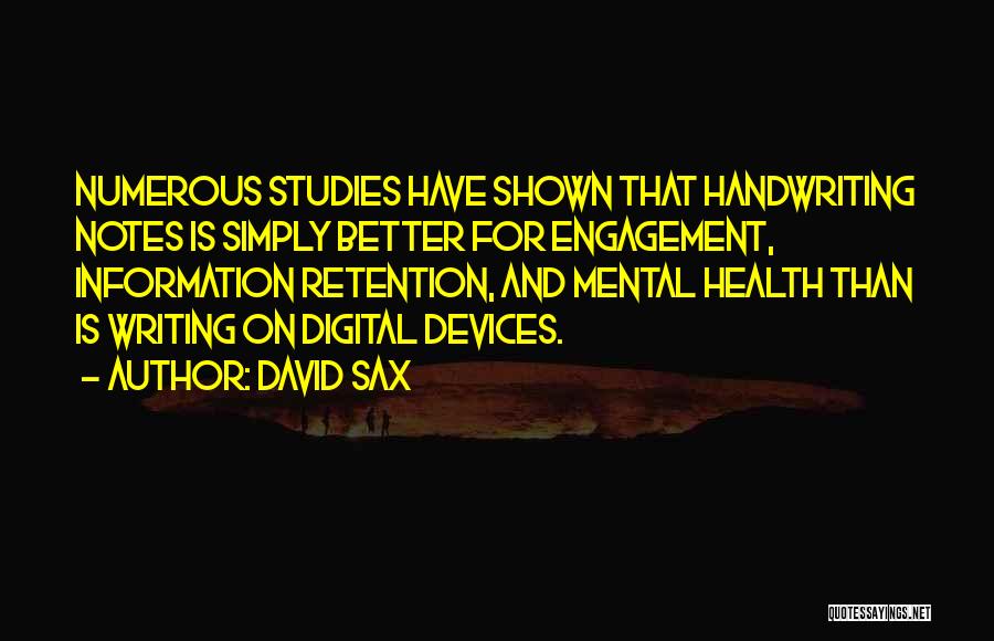 David Sax Quotes 1402702