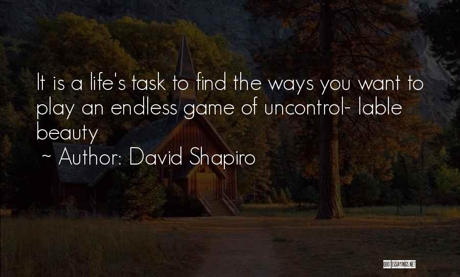 David Shapiro Quotes 1953712