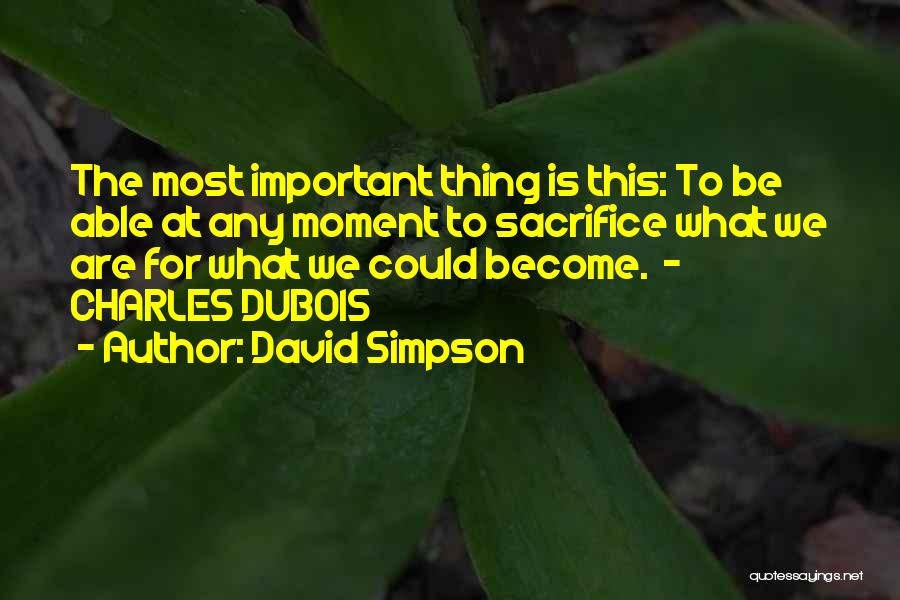 David Simpson Quotes 1572762