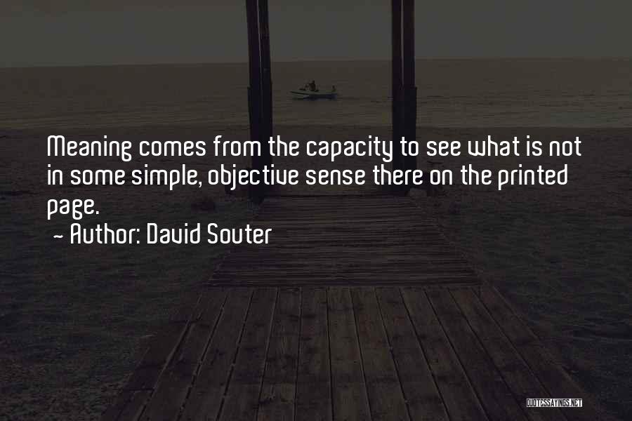 David Souter Quotes 1935991