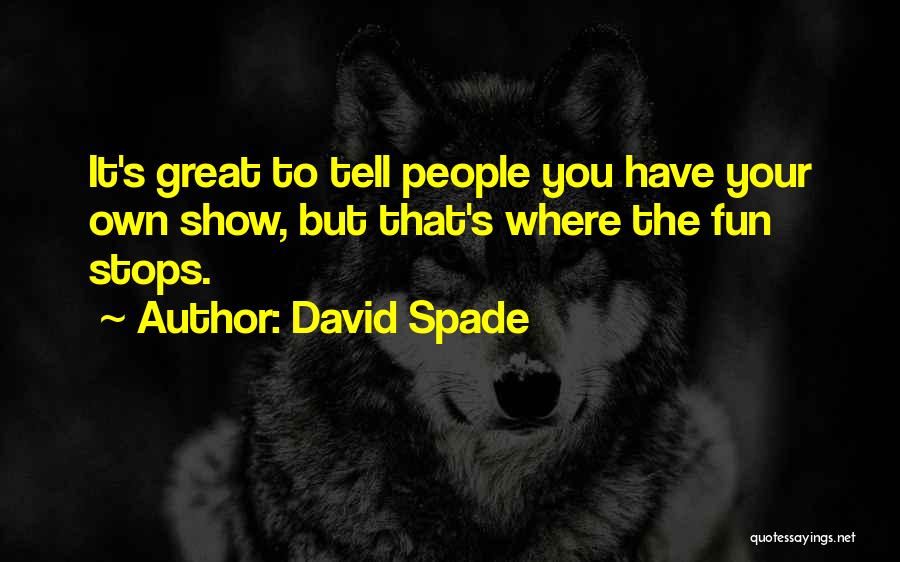 David Spade Quotes 946114