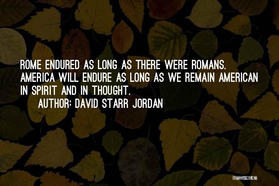 David Starr Quotes By David Starr Jordan