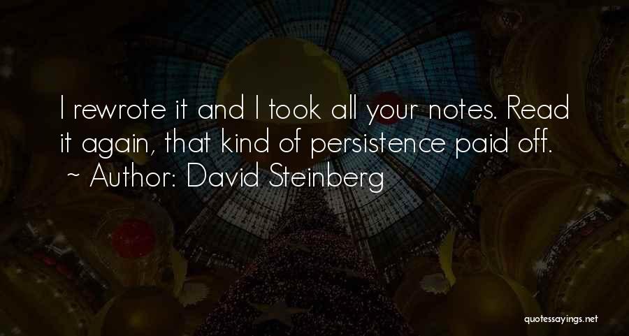 David Steinberg Quotes 394451