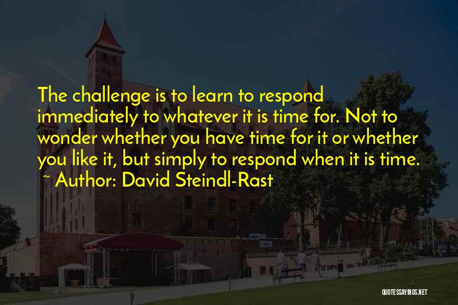 David Steindl-Rast Quotes 1337921