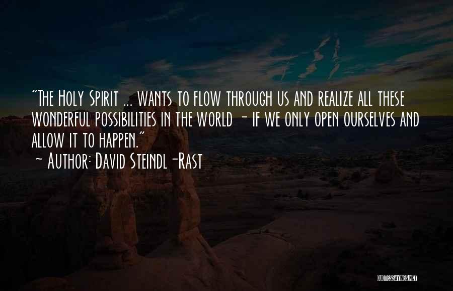 David Steindl-Rast Quotes 1374044