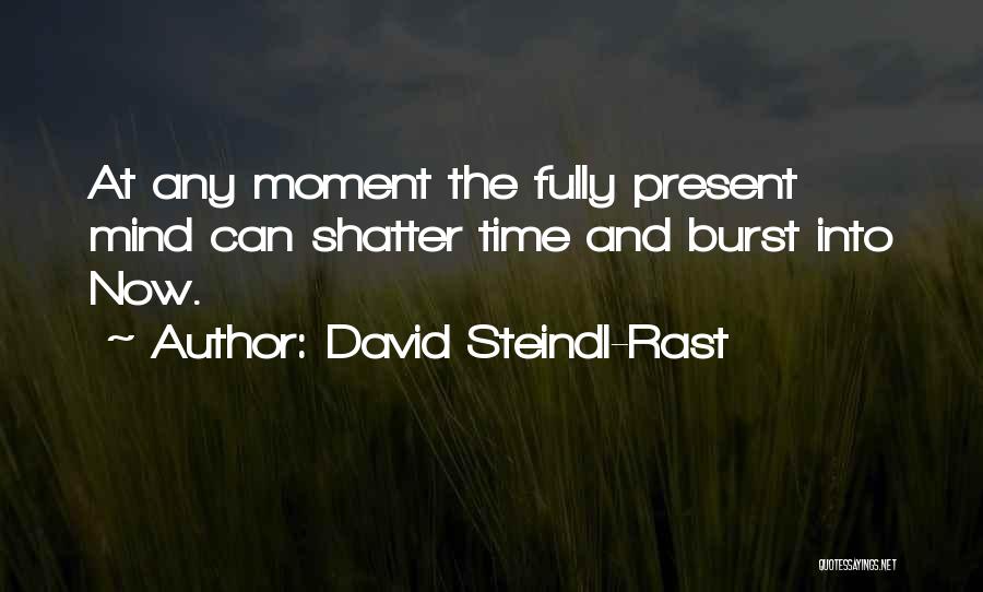 David Steindl-Rast Quotes 791540