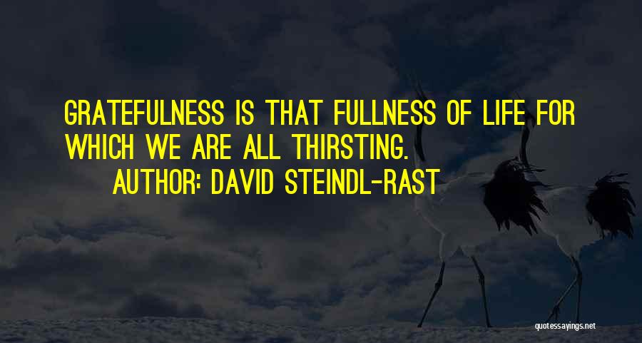David Steindl-Rast Quotes 834447