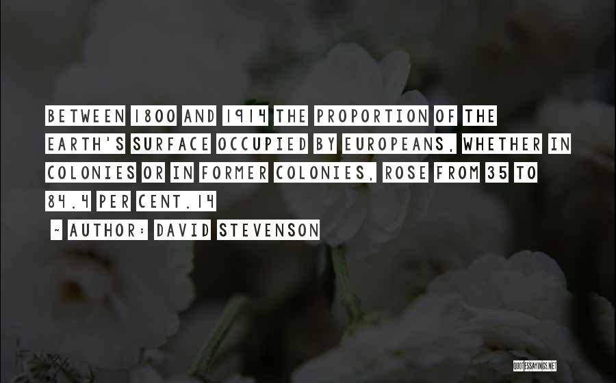 David Stevenson Quotes 1394687