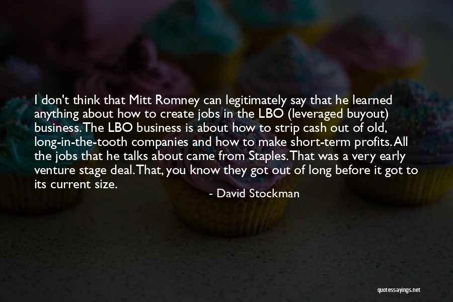 David Stockman Quotes 1044576