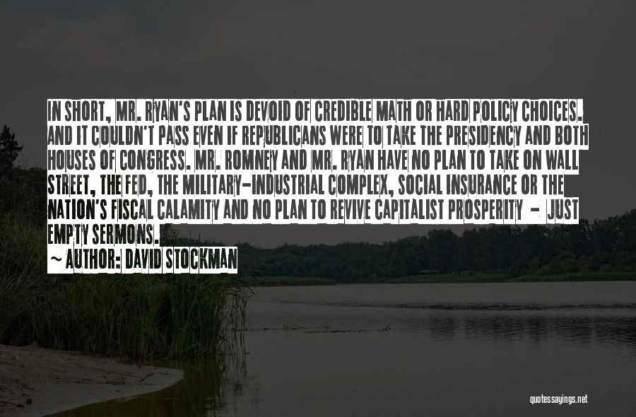 David Stockman Quotes 2155490