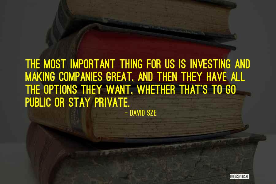 David Sze Quotes 1825250 David Sze Quotes 1825250
