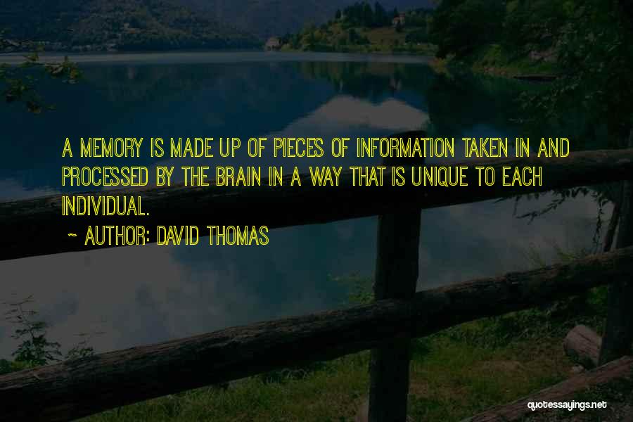 David Thomas Quotes 1116905