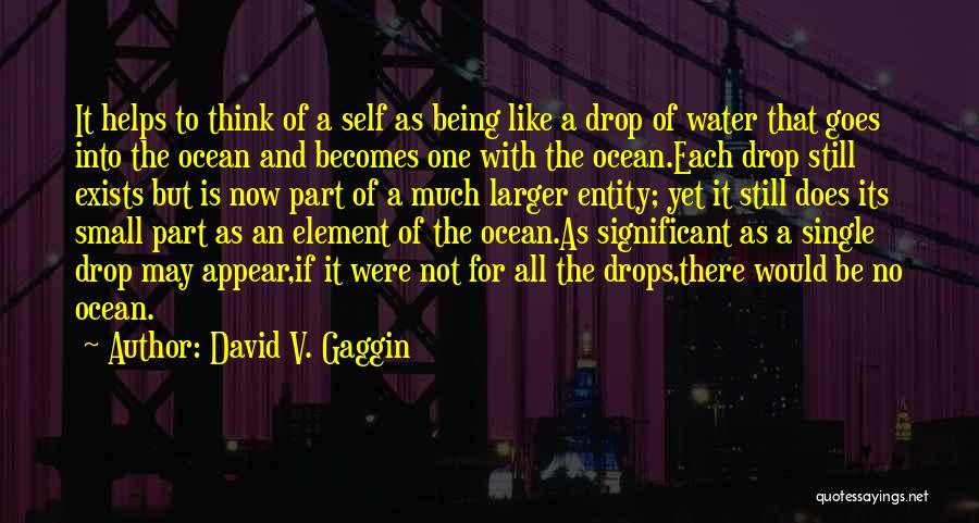 David V. Gaggin Quotes 87509