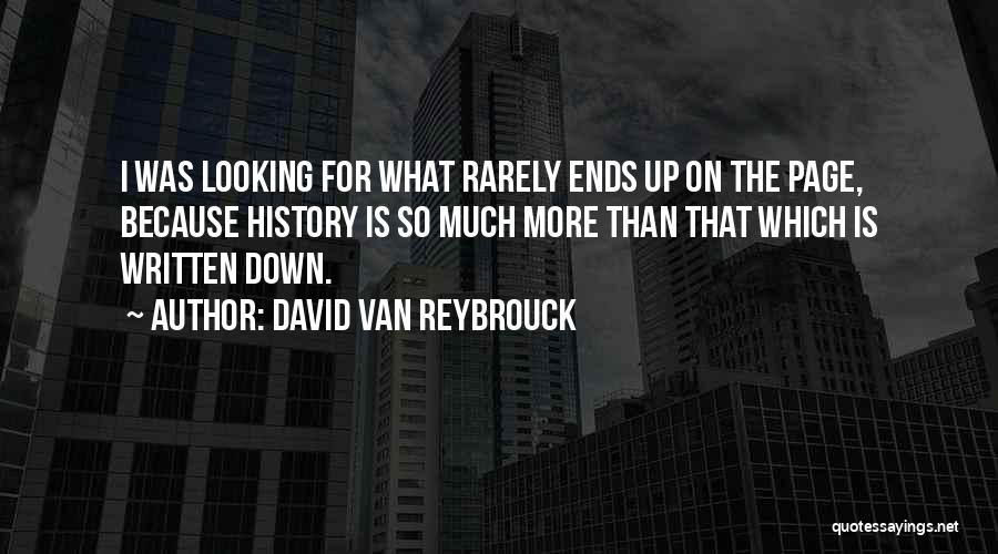 David Van Reybrouck Quotes 191458