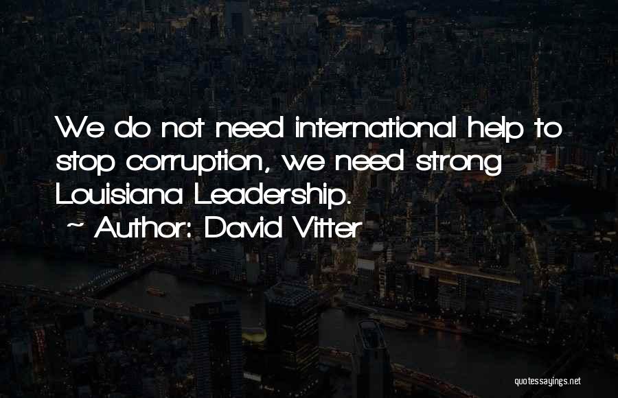 David Vitter Quotes 1282152
