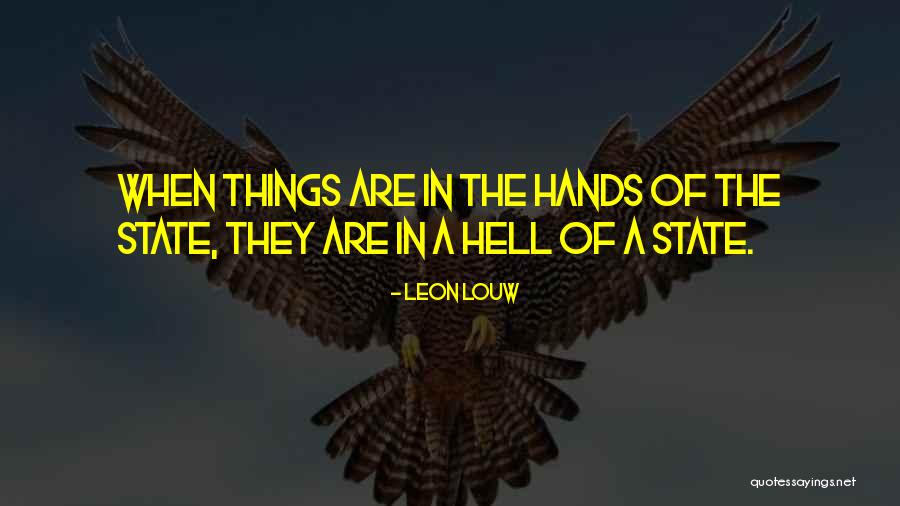 David Vs Goliath Sports Quotes By Leon Louw