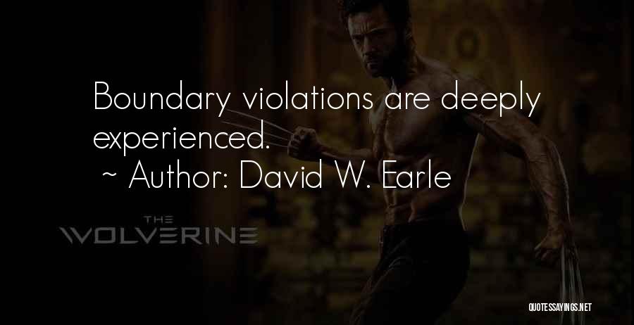 David W. Earle Quotes 233592