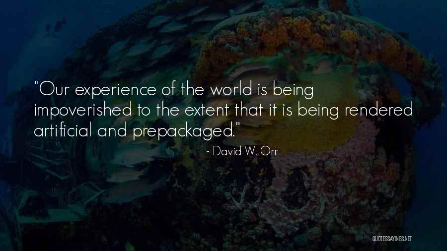 David W. Orr Quotes 269435