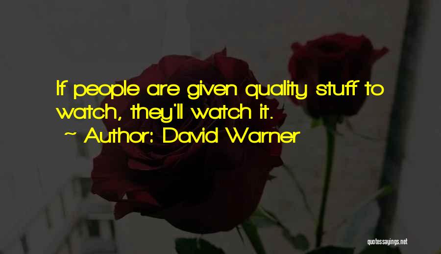 David Warner Quotes 1887305