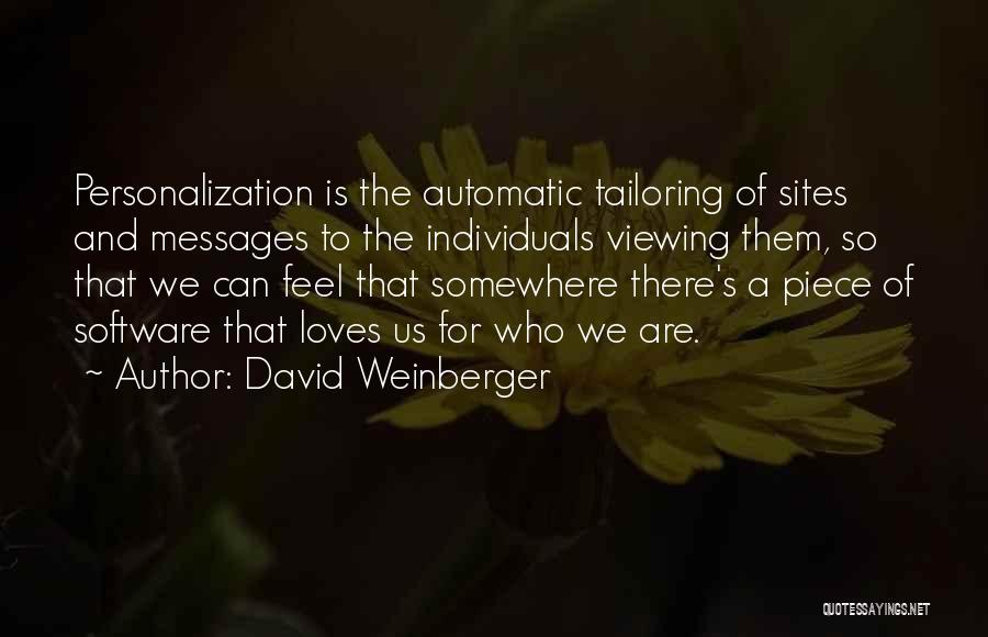 David Weinberger Quotes 282149