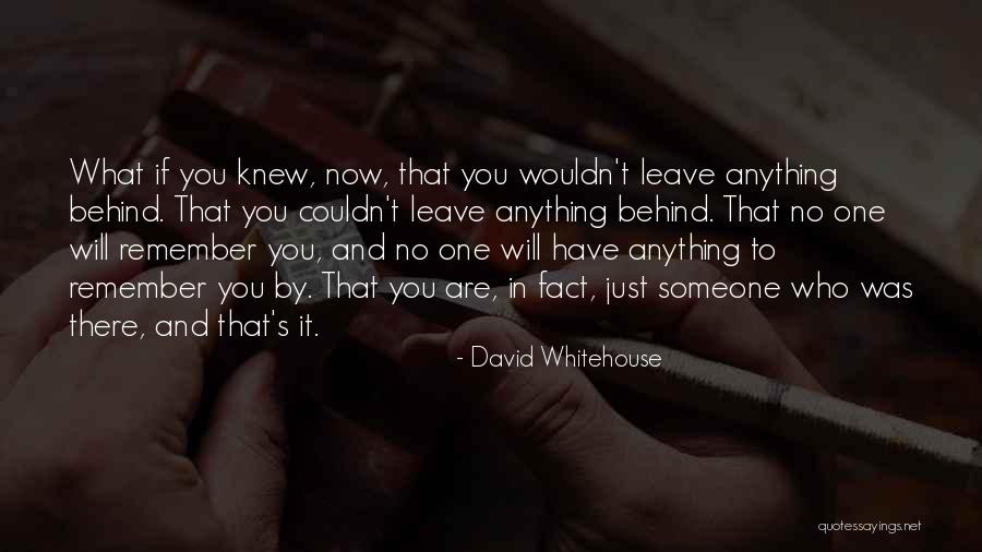 David Whitehouse Quotes 1579391